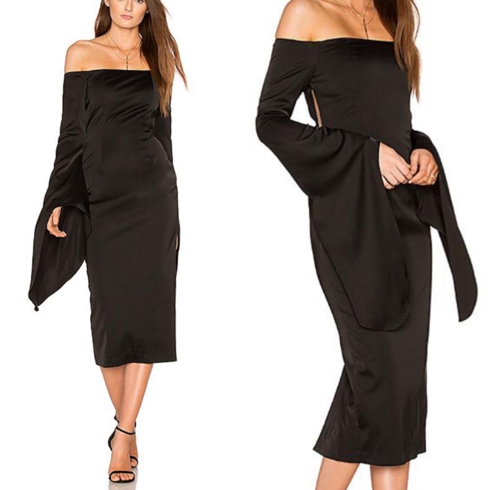 NWOT Asilio The Shiralee Dress - Black